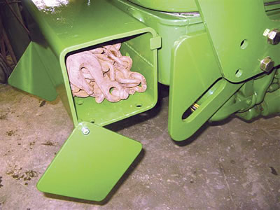 SHOP TIP OF THE WEEK - Sturdy Tractor-Mounted Chain Box
